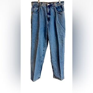 Vintage Structure Denim Loose Fit USA Made Jeans Size: 38x32